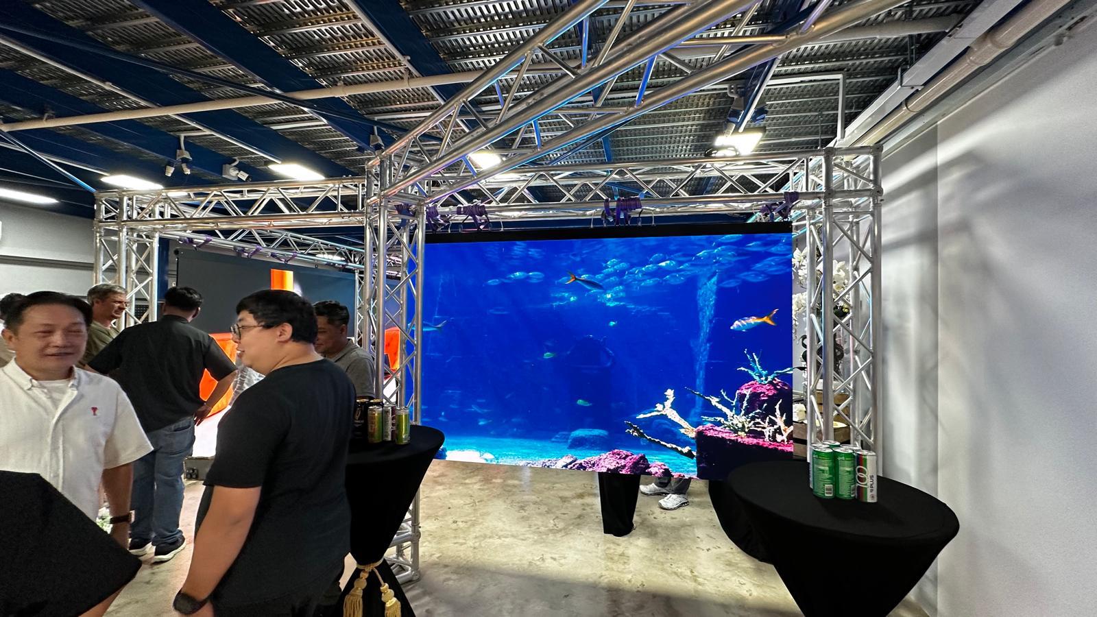 Stage and Truss Rental with lighting support
